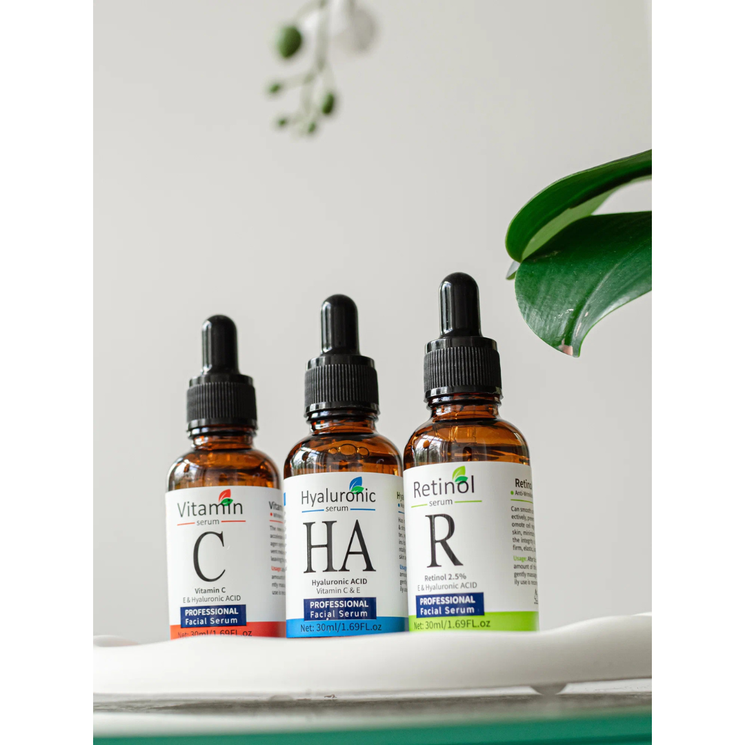 Kit Facial 3 en 1 – Hidratación, Luminosidad y Antienvejecimiento