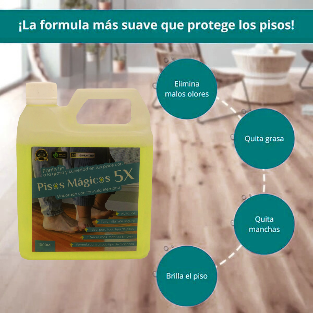 Magic Floor® 1L | Limpieza Profunda con Fórmula Alemana