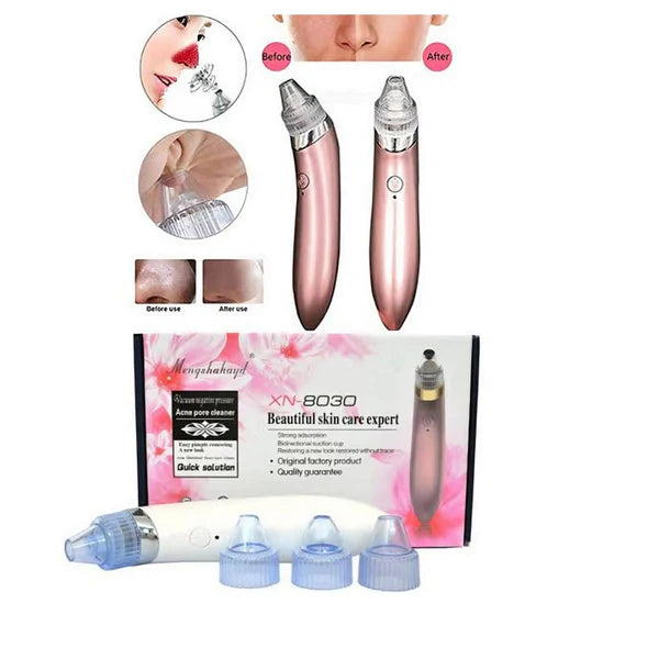 PureSkin™ - Succionador de Puntos Negros + 4 Cabezales de REGALO