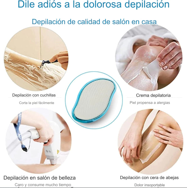 Cristal Pure™ - Depilador Exfoliante de Cristal Instantáneo