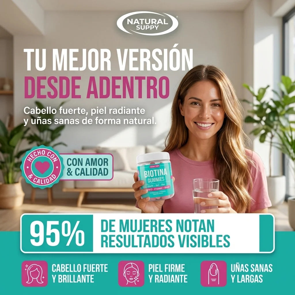 Natural Suppy® | Biotina Gummies a