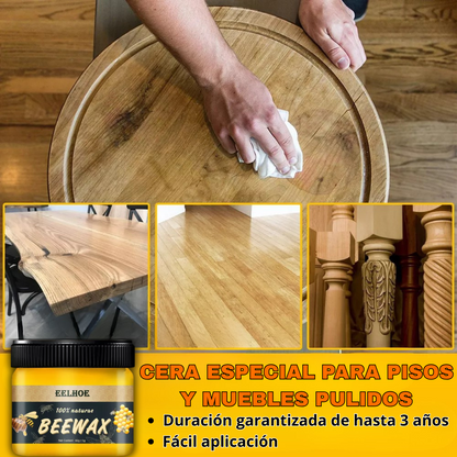 BeeWax® | Cera 100g Restaurador de Madera ORIGINAL