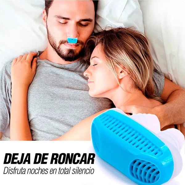 Dispositivo Nasal Antirronquidos - ¡Elimina los ronquidos Fácil y Rápido!