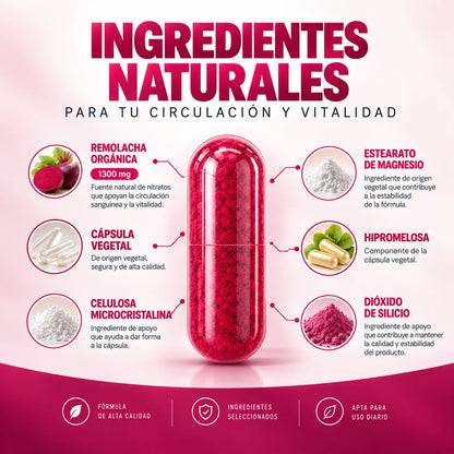 Rosabella® Beetroot - Circulación y Vitalidad