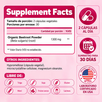 Rosabella® Beetroot - Circulación y Vitalidad
