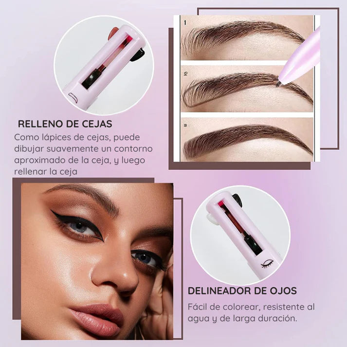 Lápiz De Maquillaje 4 en 1 - MultiMate®