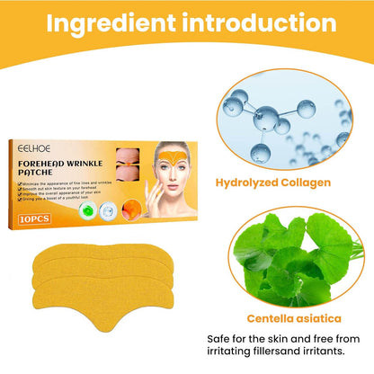 SmoothSkin Parches Antiarrugas para la Frente – Pack 10 Unidades ✨