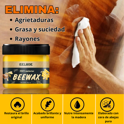 BeeWax® | Cera 100g Restaurador de Madera ORIGINAL