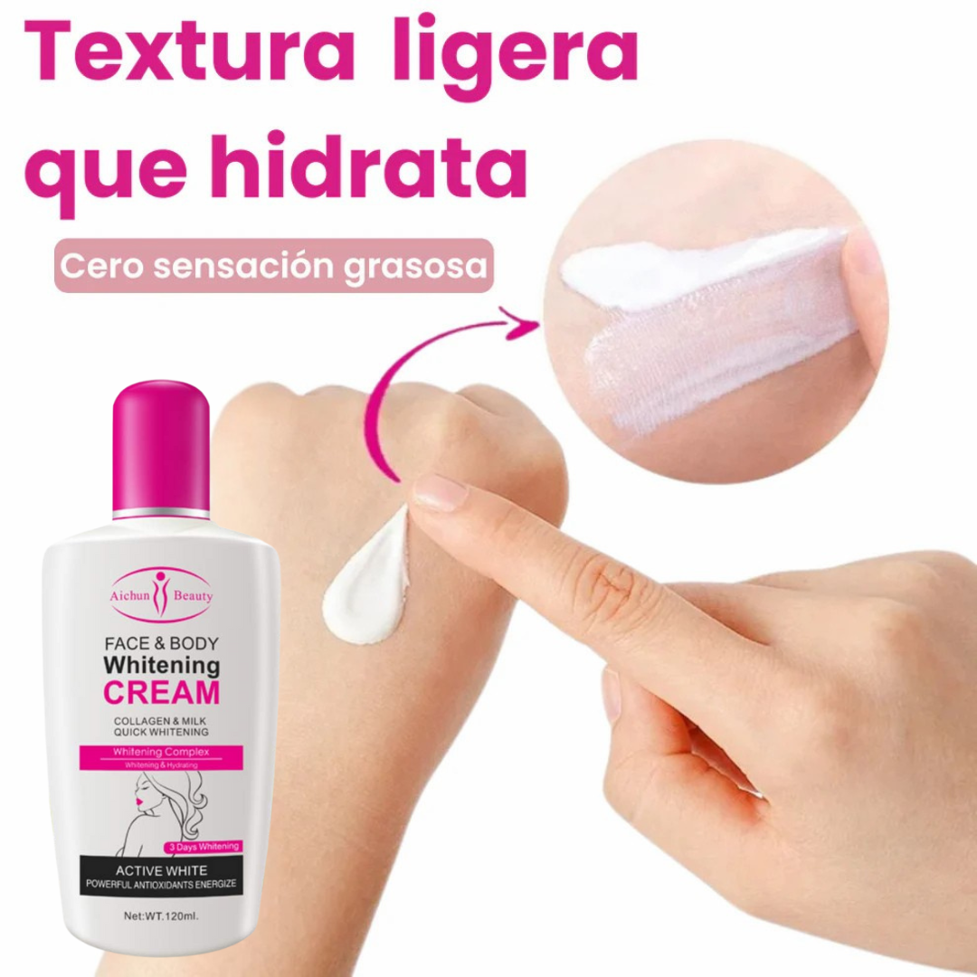 Whitening Cream® 120ml | Aclara, Hidrata y Unifica tu Piel
