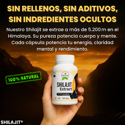 Hercules Shilajit® ORIGINAL - 60 Cápsulas