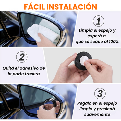 Vision360® 2x1 | Espejos HD para un Manejo Seguro