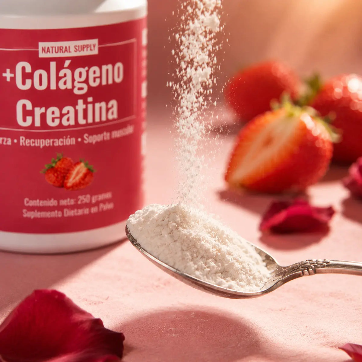 Colágeno + Creatina | Fuerza, Piel & Tono · 250g