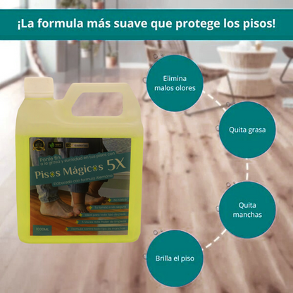 Magic Floor® 1L | Limpieza Profunda con Fórmula Alemana