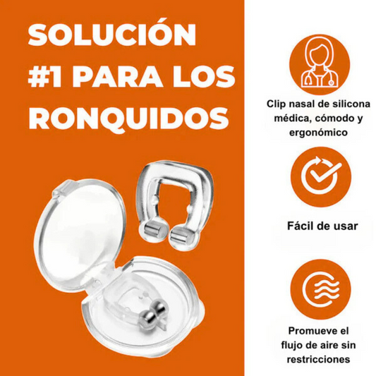 SilentBreath® 2x1 | Elimina los Ronquidos Fácil y Rápido