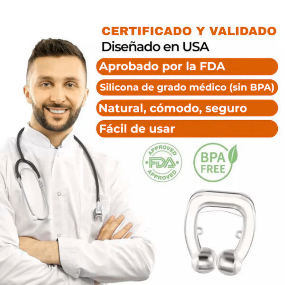 SilentBreath® 2x1 | Elimina los Ronquidos Fácil y Rápido