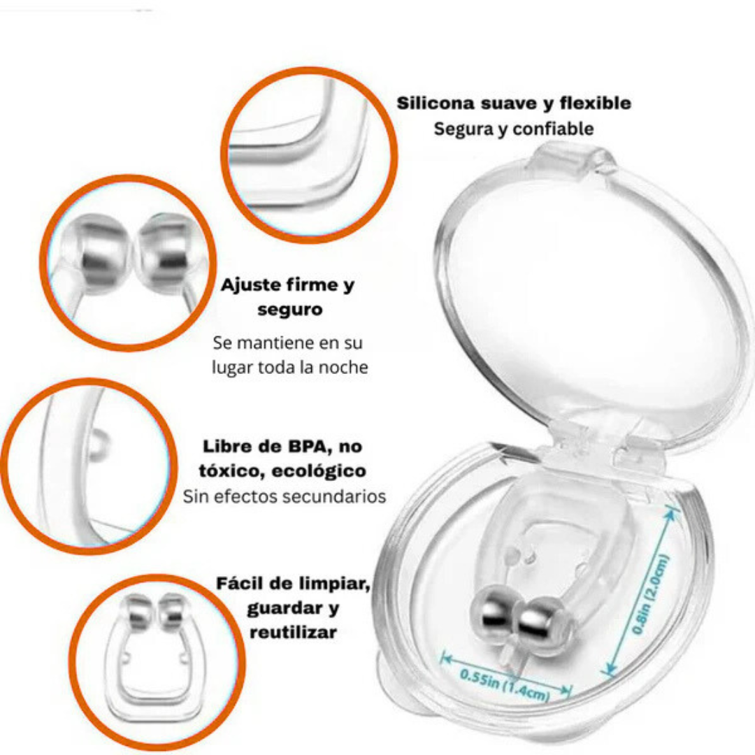 SilentBreath® 2x1 | Elimina los Ronquidos Fácil y Rápido