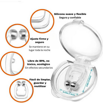 SilentBreath® 2x1 | Elimina los Ronquidos Fácil y Rápido