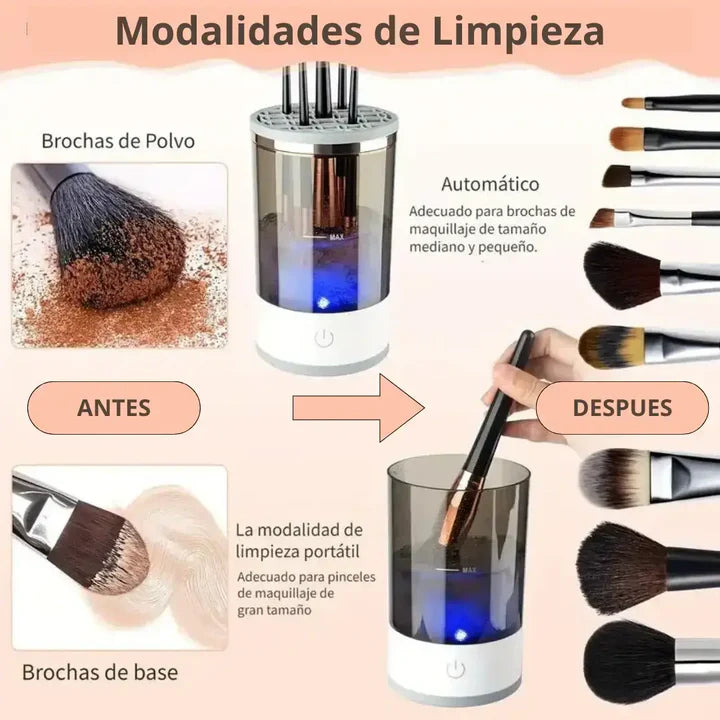 BrushClean™ - Limpieza Rápida y Eficiente para tus Brochas