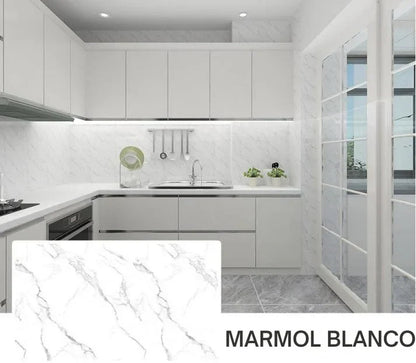 MarmoWrap® | Vinilo Autoadhesivo (3m x 60cm) + Manual de Uso GRATIS