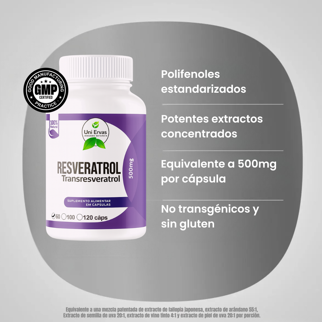 Resveratrol Vital® ORIGINAL – 60 Cápsulas