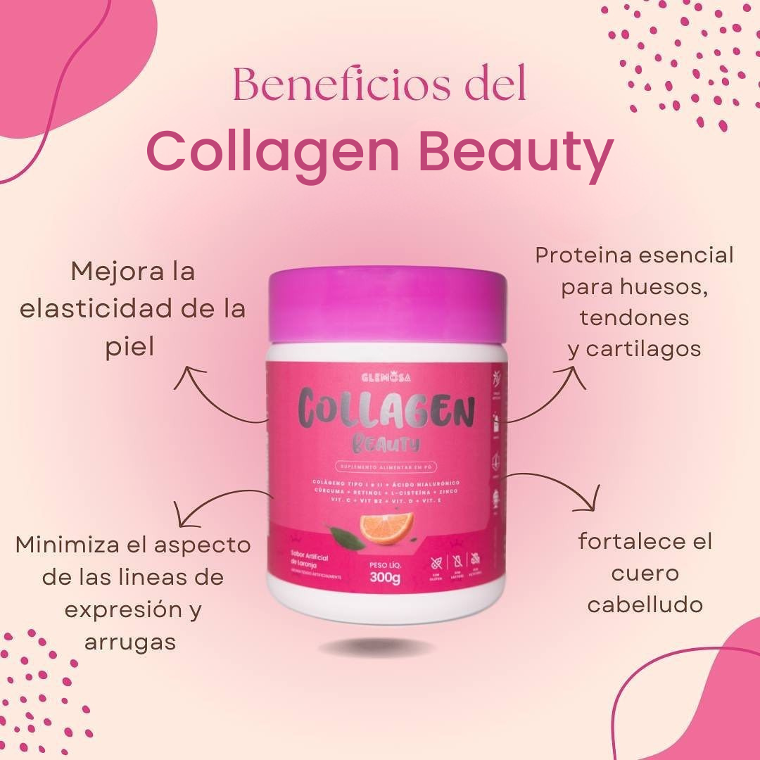 Glemosa Collagen Beauty® 300g | Nutre, Rejuvenece y Transforma