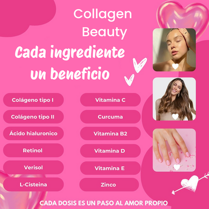 Glemosa Collagen Beauty® 300g | Nutre, Rejuvenece y Transforma