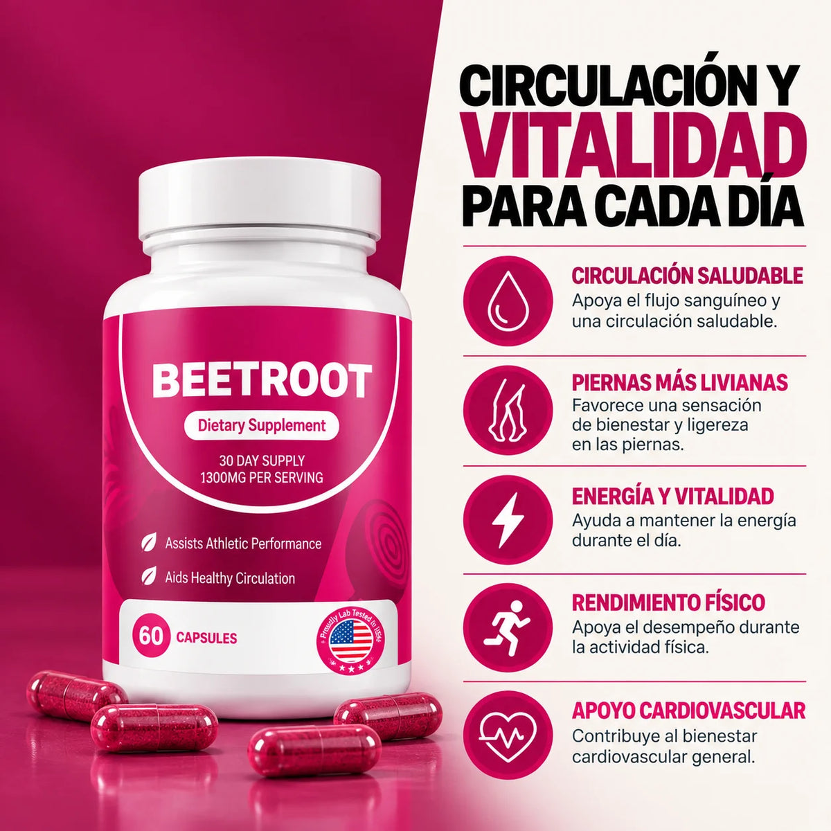 Rosabella® Beetroot - Circulación y Vitalidad
