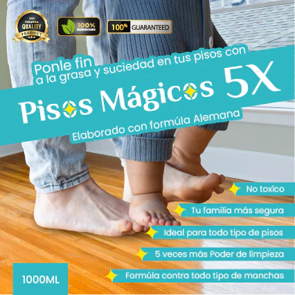 Magic Floor® 1L | Limpieza Profunda con Fórmula Alemana