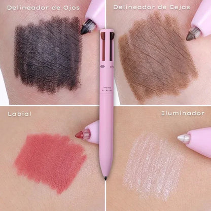 Lápiz De Maquillaje 4 en 1 - MultiMate®