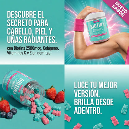 Natural Suppy® | Biotina Gummies a