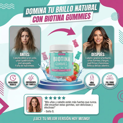 Natural Suppy® | Biotina Gummies a