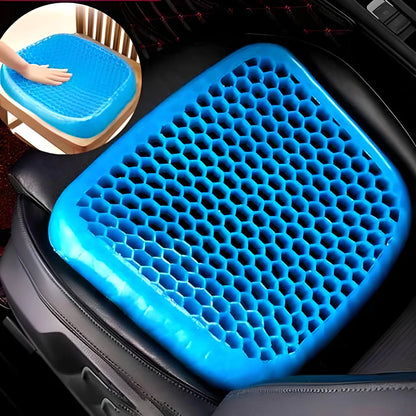 ComfySeat™ - Cojín de Gel Ortopédico y Ergonómico
